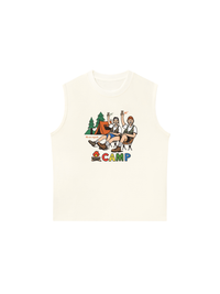 Áo Ba Lỗ Relaxed Fit Go Camping