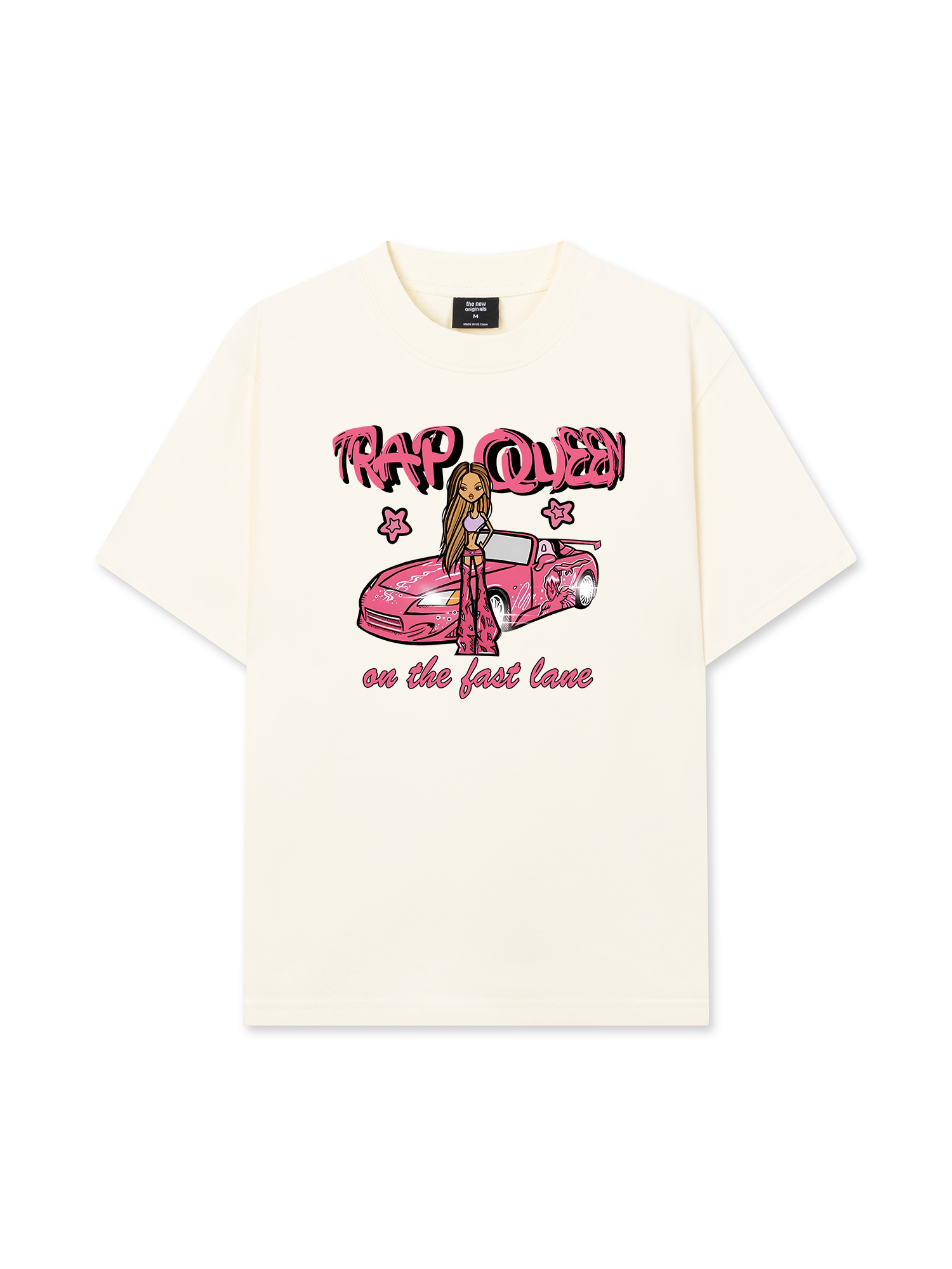 Áo Thun Relaxed Fit Weekend Trap Queen