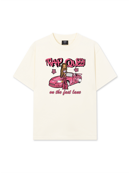 Áo Thun Relaxed Fit Weekend Trap Queen