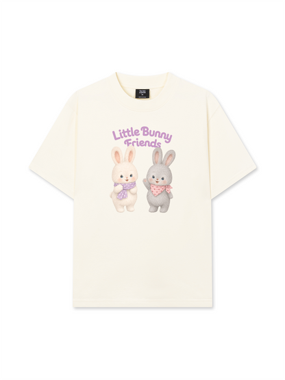 Áo Thun Relaxed Fit Little Bunny Friends