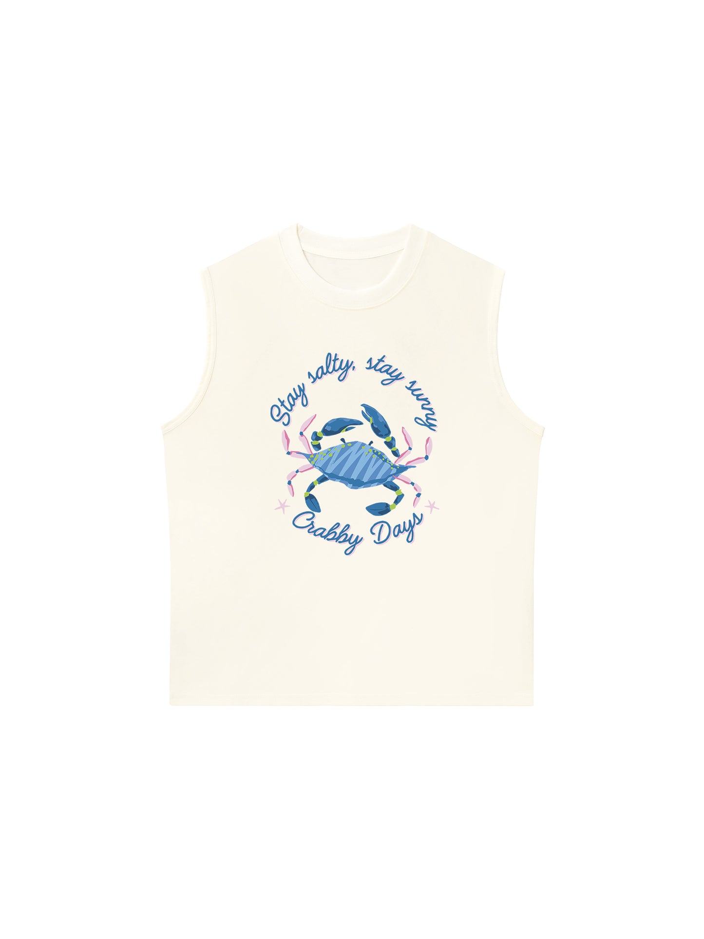 Áo Ba Lỗ Relaxed Fit Crabby Days
