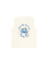 Áo Ba Lỗ Relaxed Fit Crabby Days