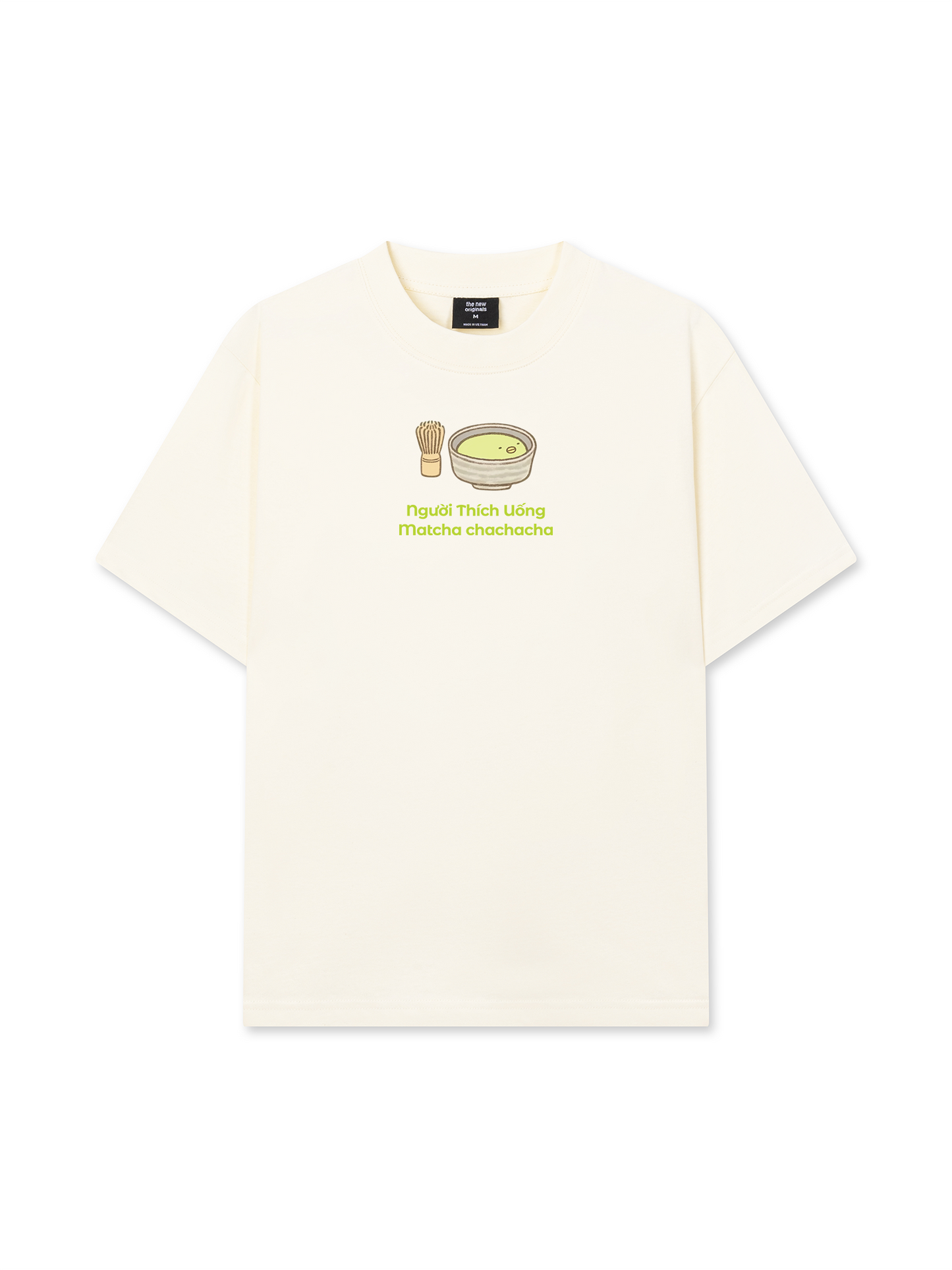Áo Thun Relaxed Fit Người Thích Uống Matcha