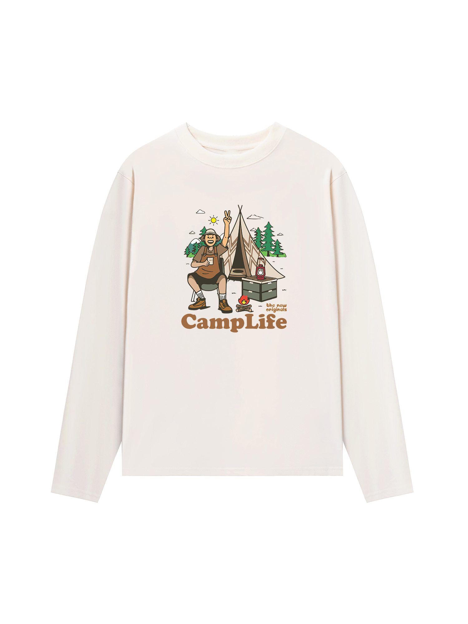 Áo Thun Dài Tay Camplife Original