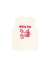 Áo Ba Lỗ Relaxed Fit Ocean White Fox
