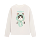 Áo Thun Dài Tay Meowy Cat Blue Tiffany Dots