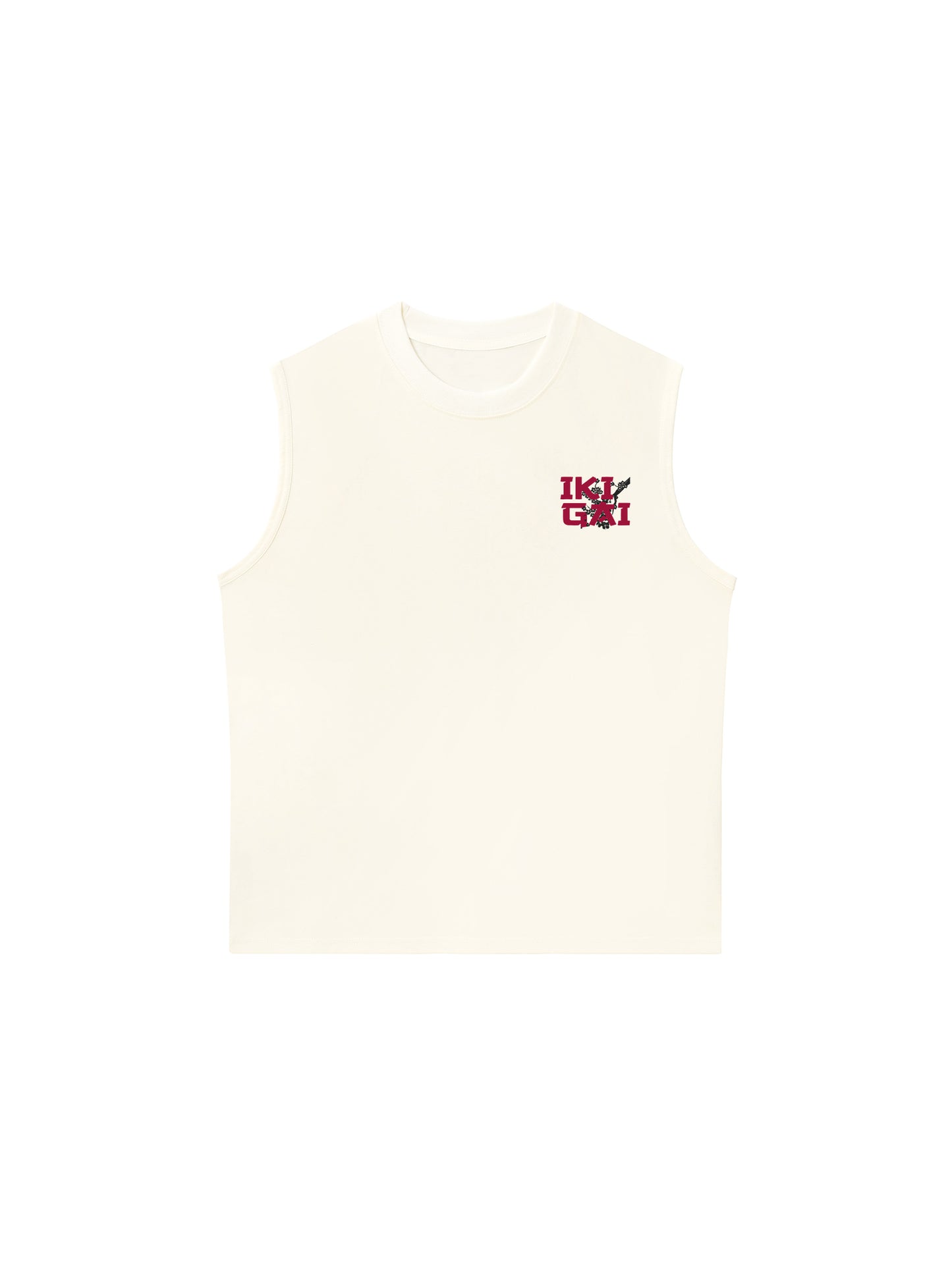 Áo Ba Lỗ Relaxed Fit Ikigai Sakura