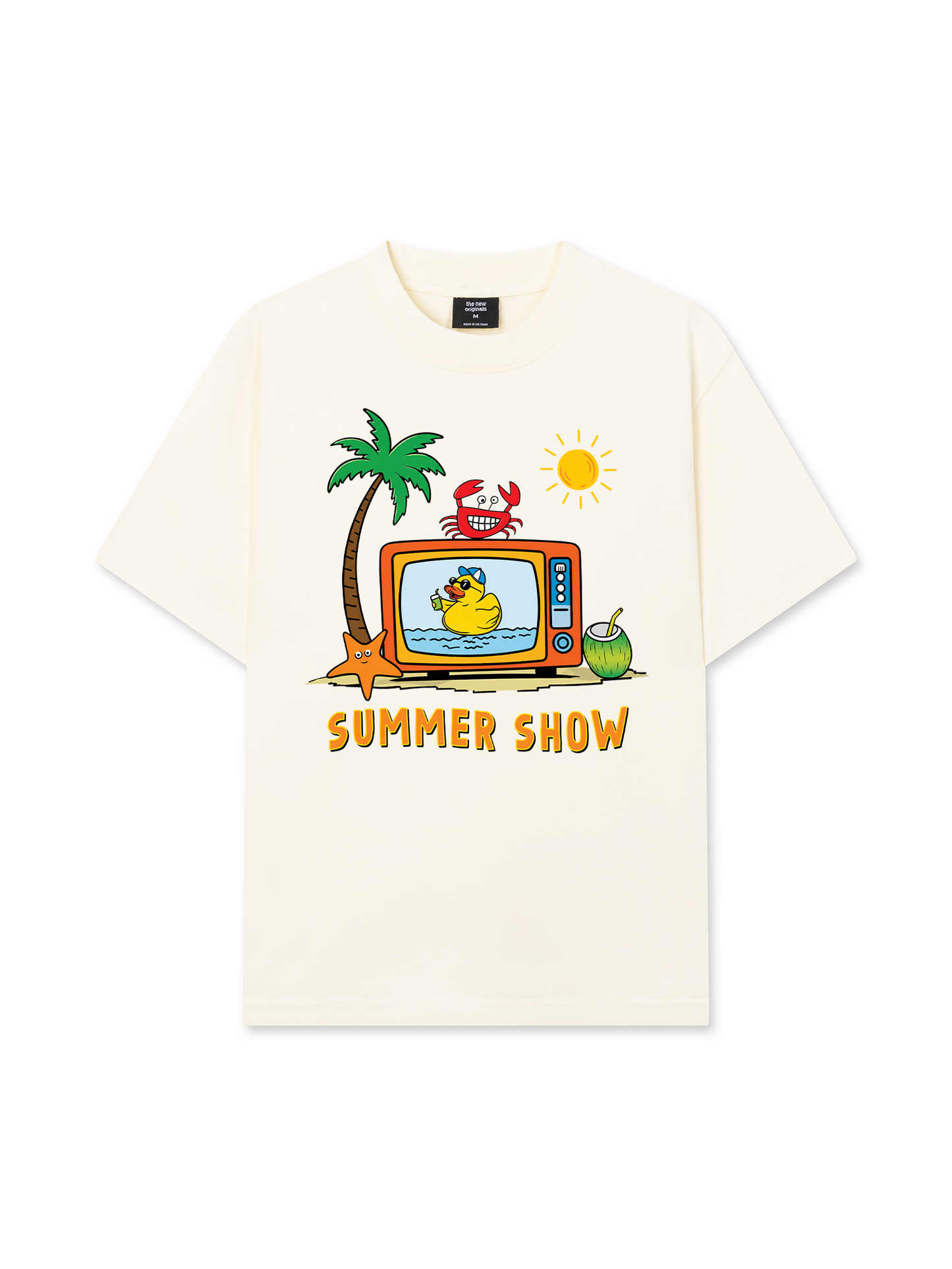 Áo Thun Relaxed Fit Summer Vibes Summer Show