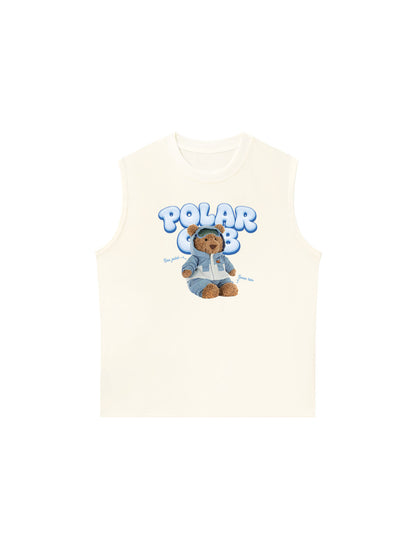 Áo Ba Lỗ Relaxed Fit Teddy Land Solar Cub
