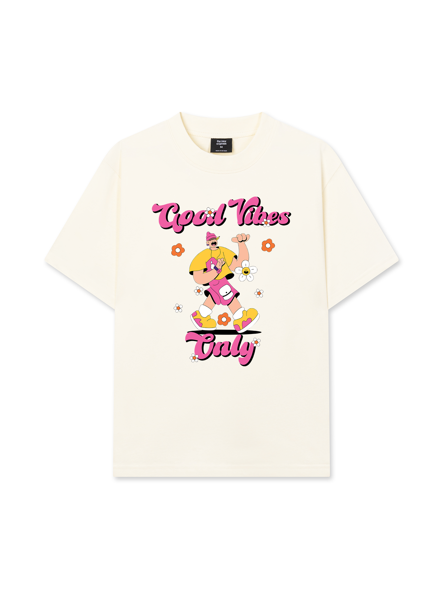 Áo Thun Relaxed Fit Weekend Goog Vibes Only