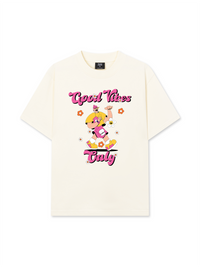 Áo Thun Relaxed Fit Weekend Goog Vibes Only