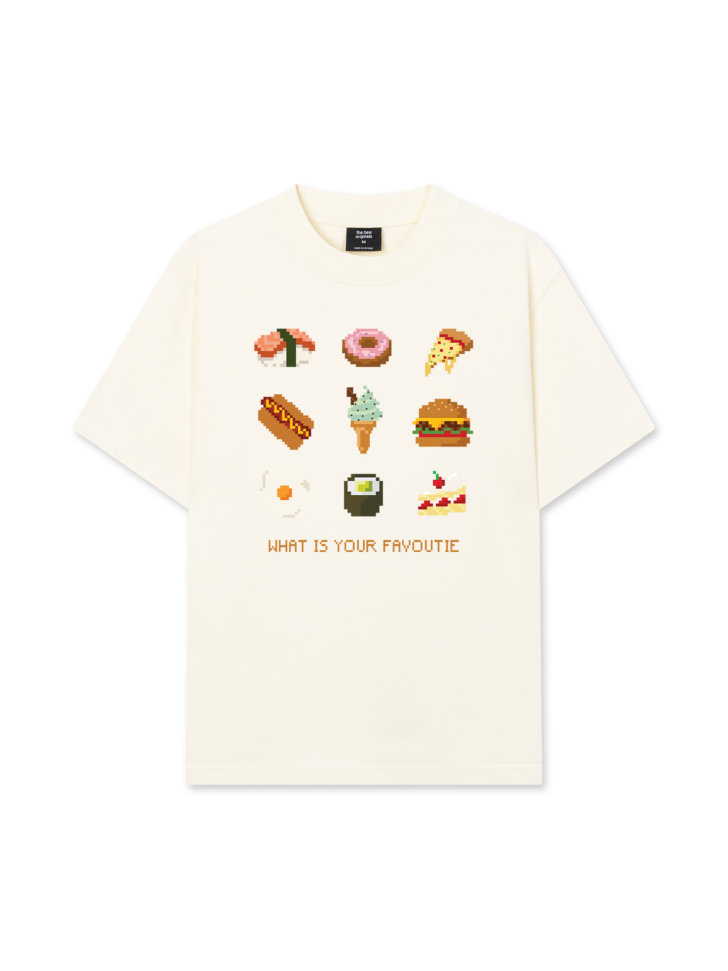 Áo Thun Relaxed Fit Pixel Universe What Is Your Favourite