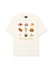 Áo Thun Relaxed Fit Pixel Universe What Is Your Favourite