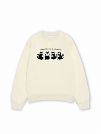 Áo Sweater Nỉ Hai Da Uống Một Tách Cafe Đọc 1 Cuốn Sách