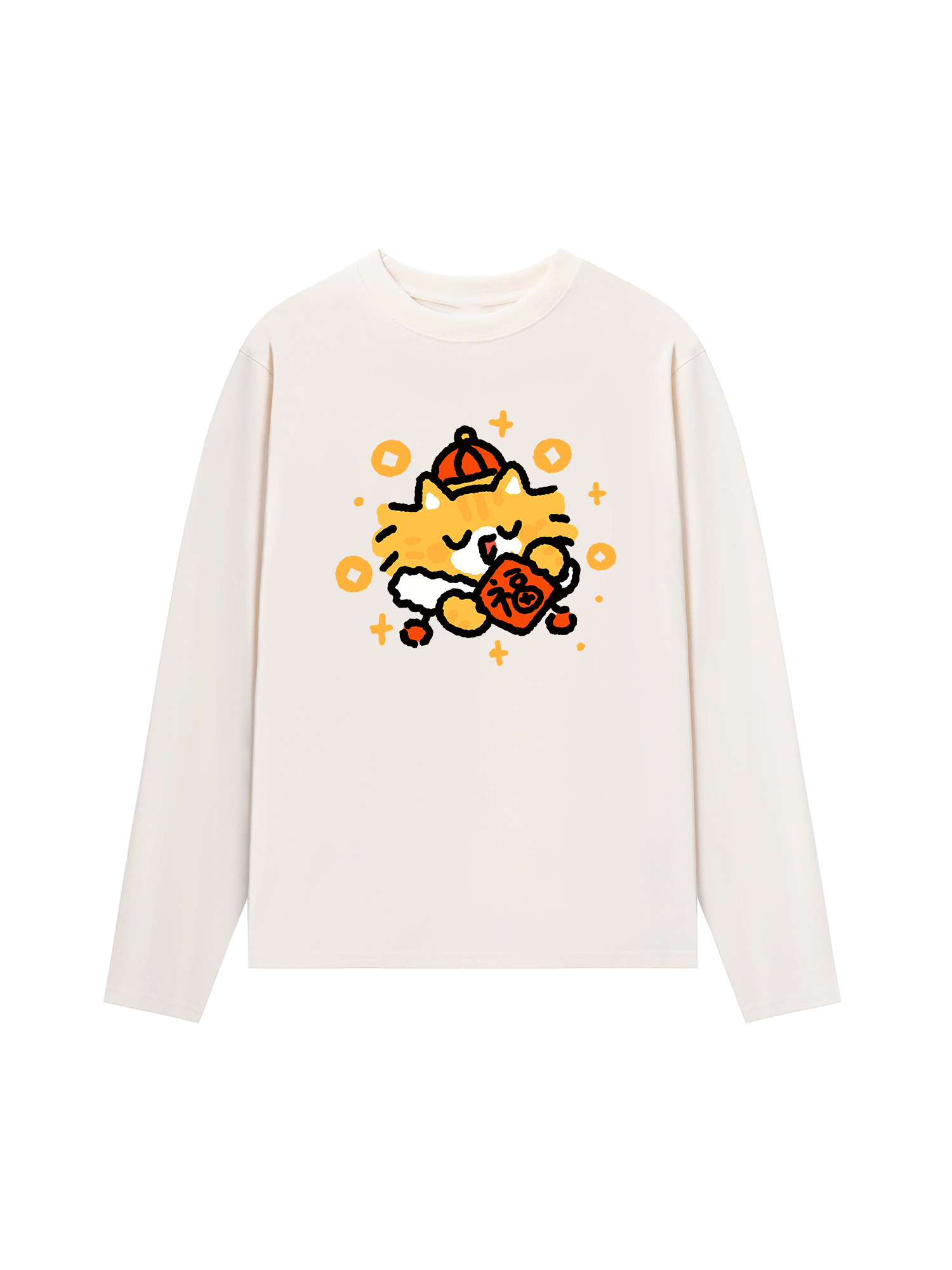 Áo Thun Dài Tay Fortune Cat