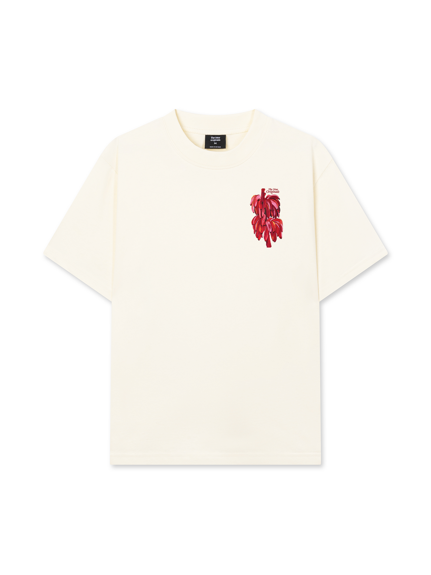 Áo Thun Relaxed Fit Summer Vibes Pink Banana