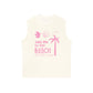 Áo Ba Lỗ Relaxed Fit Take Me To The Beach Pink