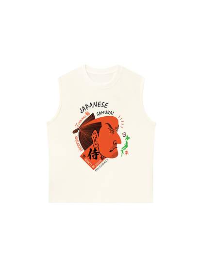 Áo Ba Lỗ Relaxed Fit Japan Spirit Samurai
