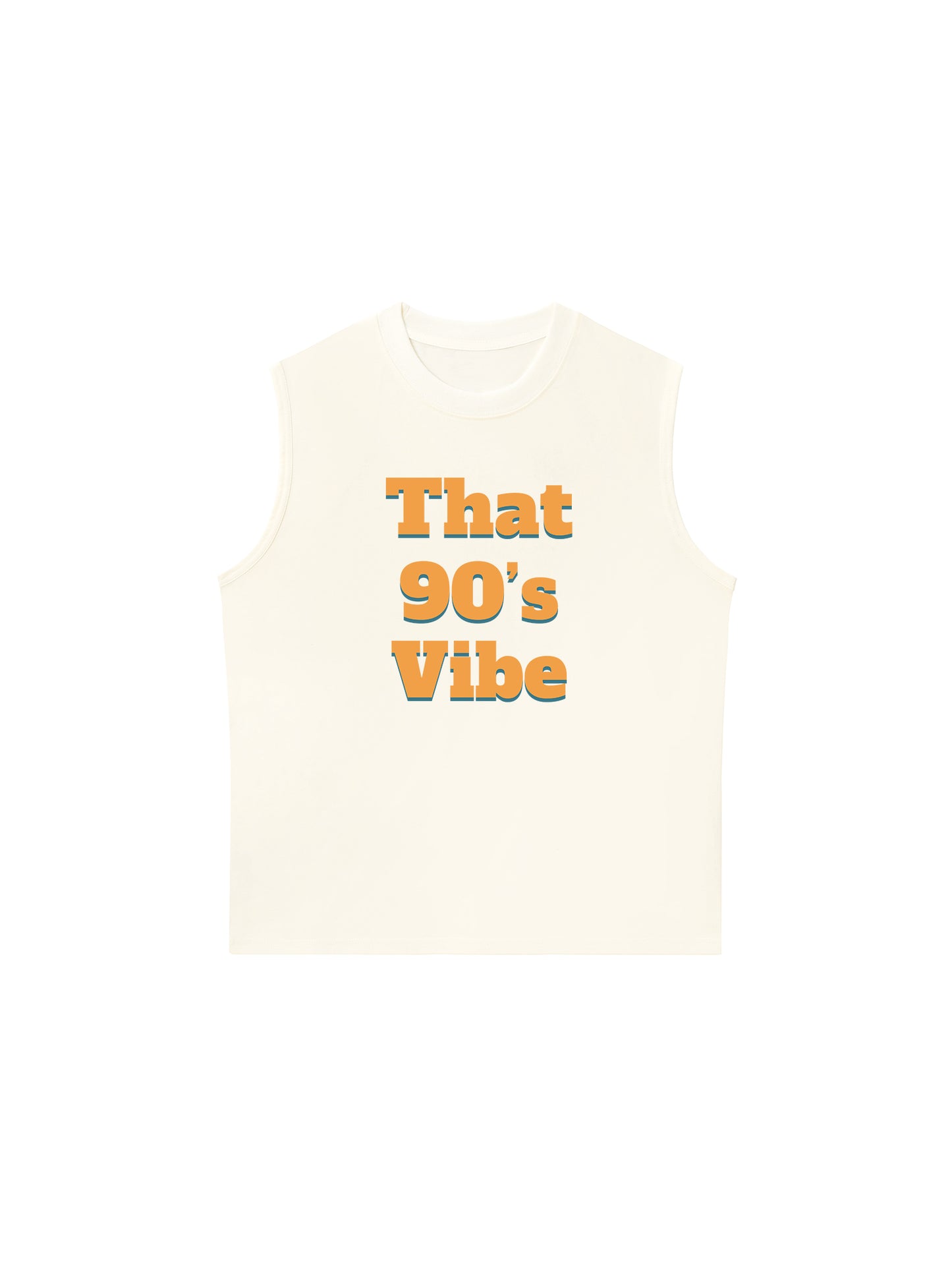 Áo Ba Lỗ Relaxed Fit That 90_s Vibes