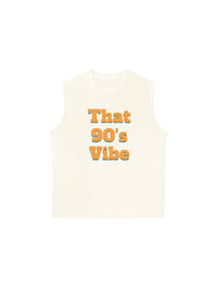 Áo Ba Lỗ Relaxed Fit That 90_s Vibes