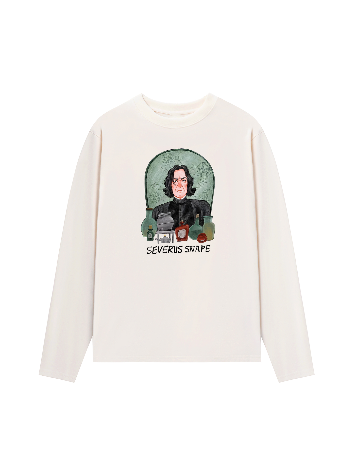 Áo Thun Dài Tay Harry Potter Severus Snape