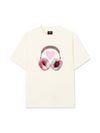 Áo Thun Relaxed Fit Summer Vibes Peach Love