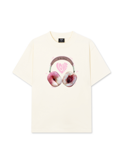 Áo Thun Relaxed Fit Summer Vibes Peach Love
