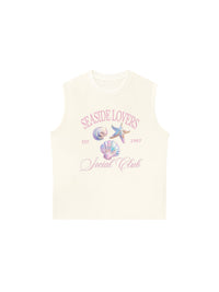 Áo Ba Lỗ Relaxed Fit Ocean Hologram Seaside Lover