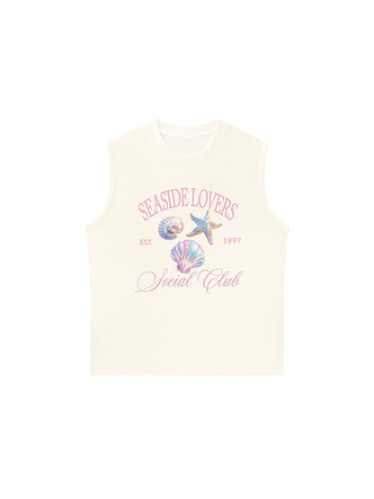 Áo Ba Lỗ Relaxed Fit Ocean Hologram Seaside Lover
