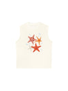 Áo Ba Lỗ Relaxed Fit Ocean Orange StarFish