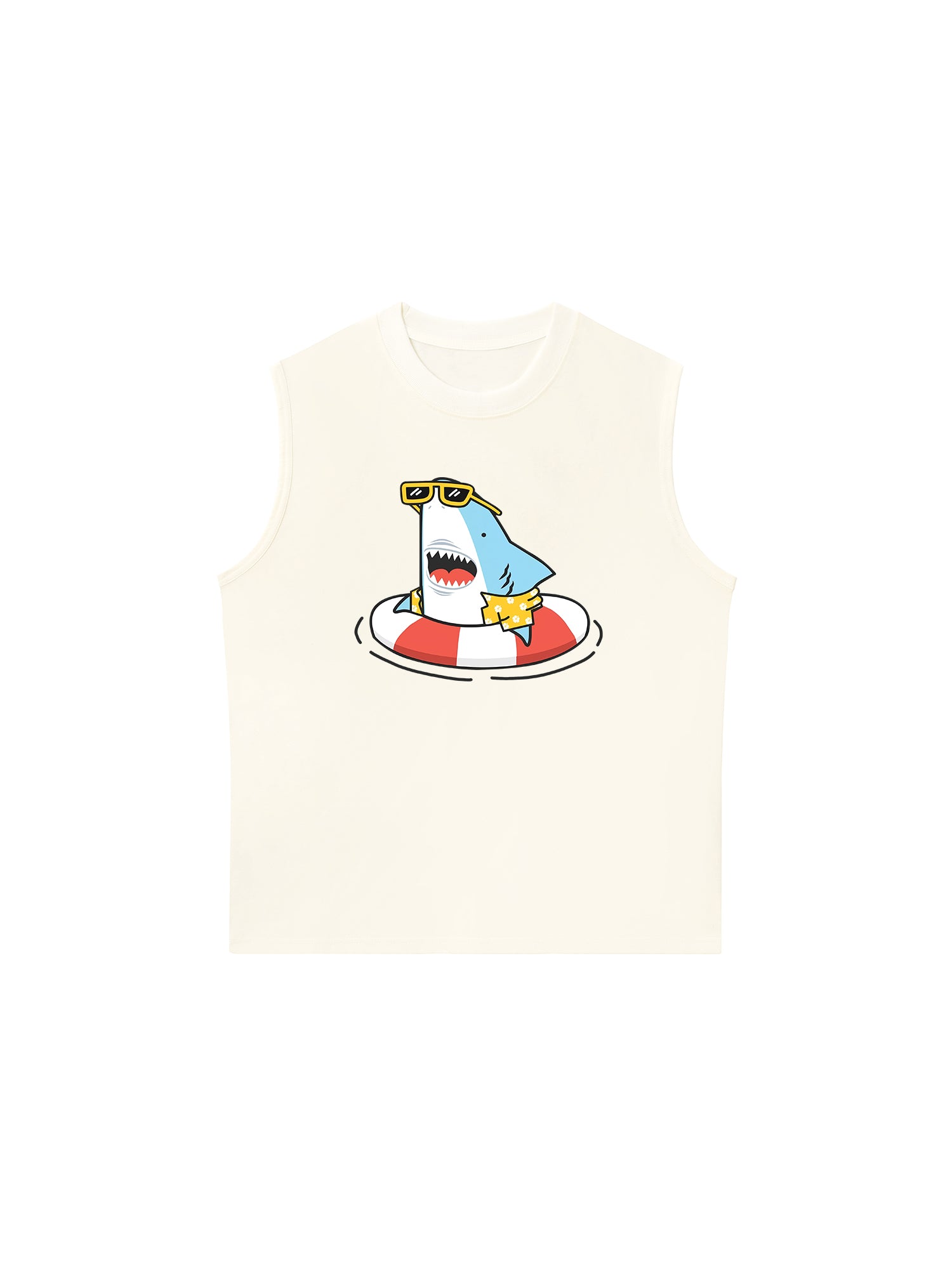 Áo Ba Lỗ Relaxed Fit Ocean baby Shark
