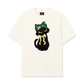 Áo Thun Relaxed Fit Black Cat Girl