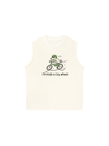 Áo Ba Lỗ Relaxed Fit Go Outside I_m Kinda A Big Wheel