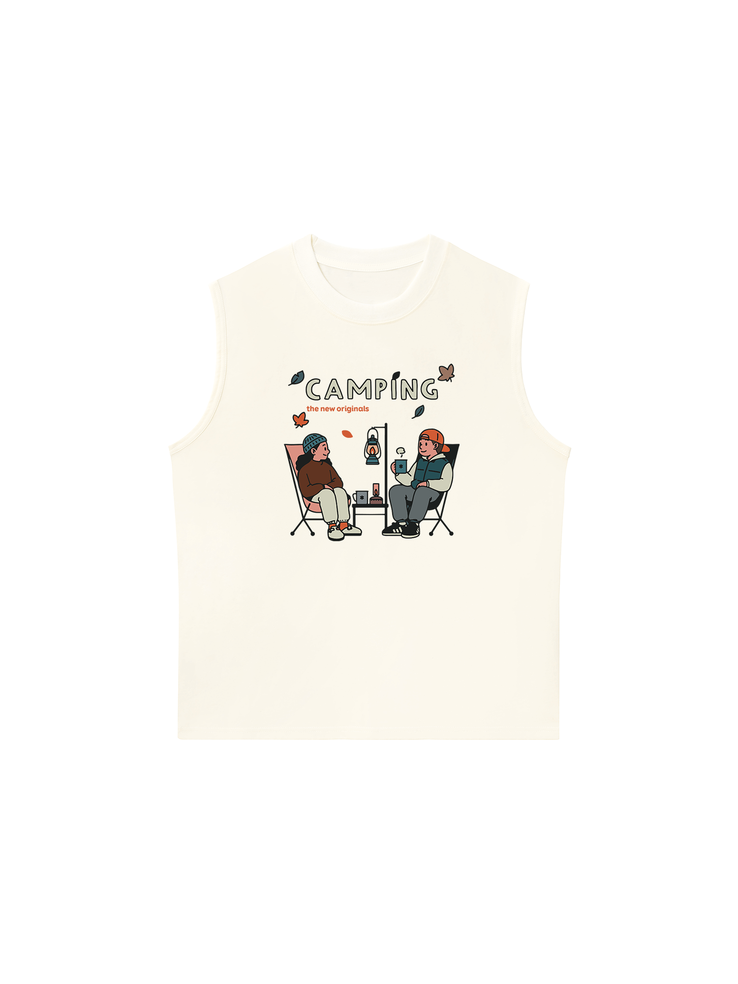 Áo Ba Lỗ Relaxed Fit Go Camping