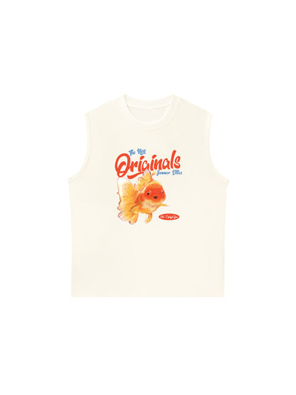 Áo Ba Lỗ Relaxed Fit Goldfish