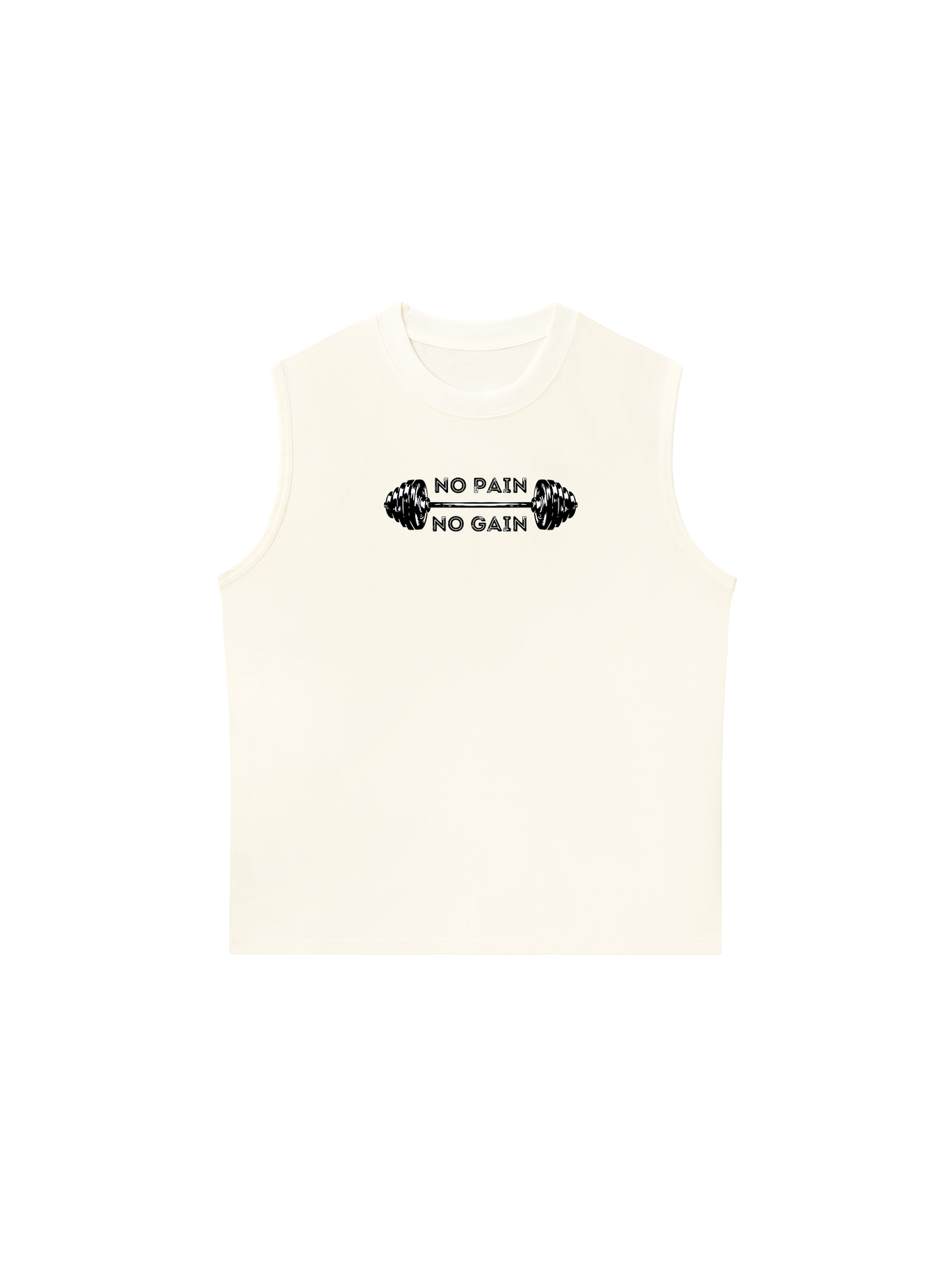 Áo Ba Lỗ Relaxed Fit No Pain No Gain
