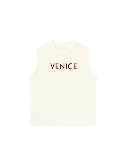 Áo Ba Lỗ Relaxed Fit VENICE RED
