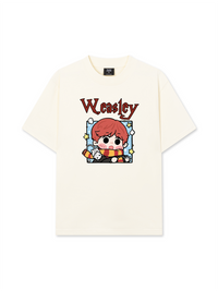 Áo Thun Relaxed Fit Harrry Potter Weasley Chibi