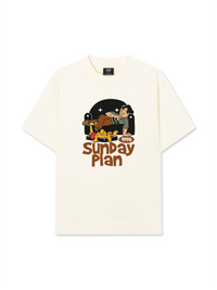 Áo Thun Relaxed Fit Weekend Sunday Plan