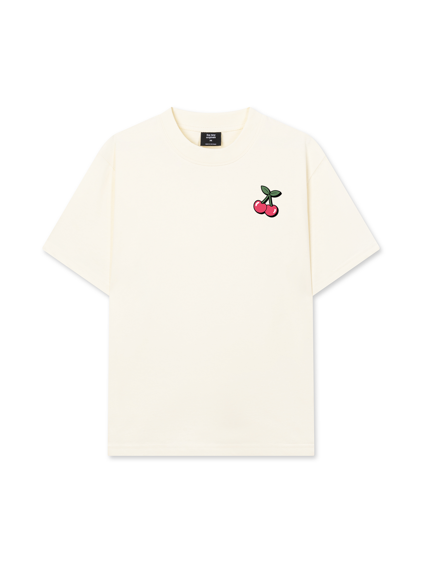 Áo Thun Relaxed Fit Cherry Lucky Girl