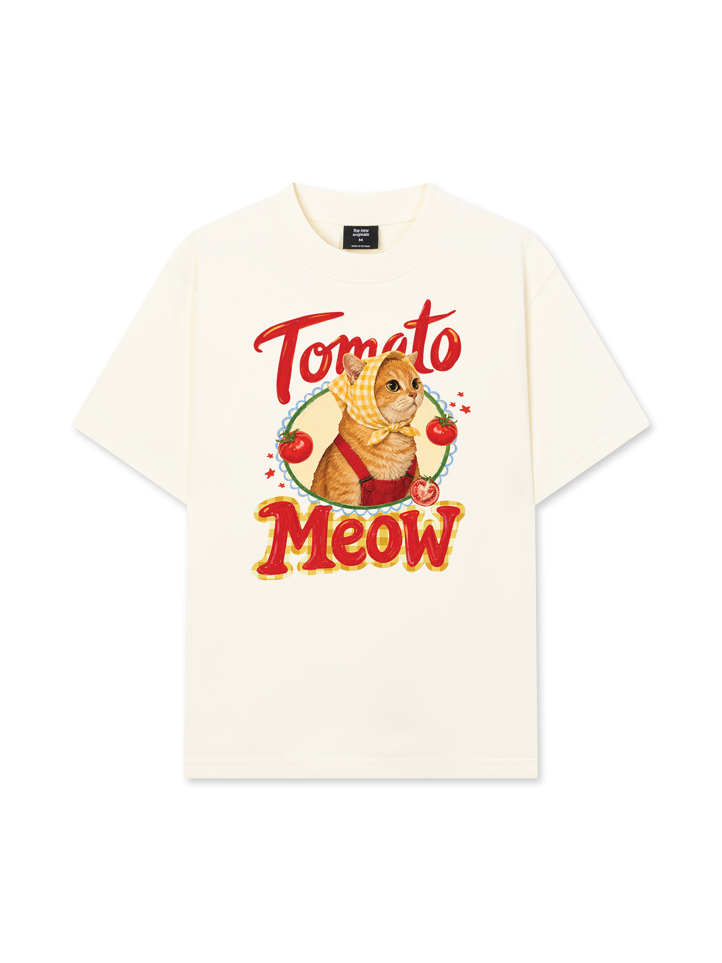 Áo Thun Relaxed Fit Tomato Meow