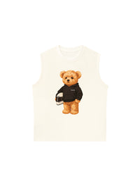 Áo Ba Lỗ Relaxed Fit Teddy Ride Or Die