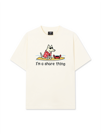 Áo Thun Relaxed Fit Go Outside I'm A Shore Thing