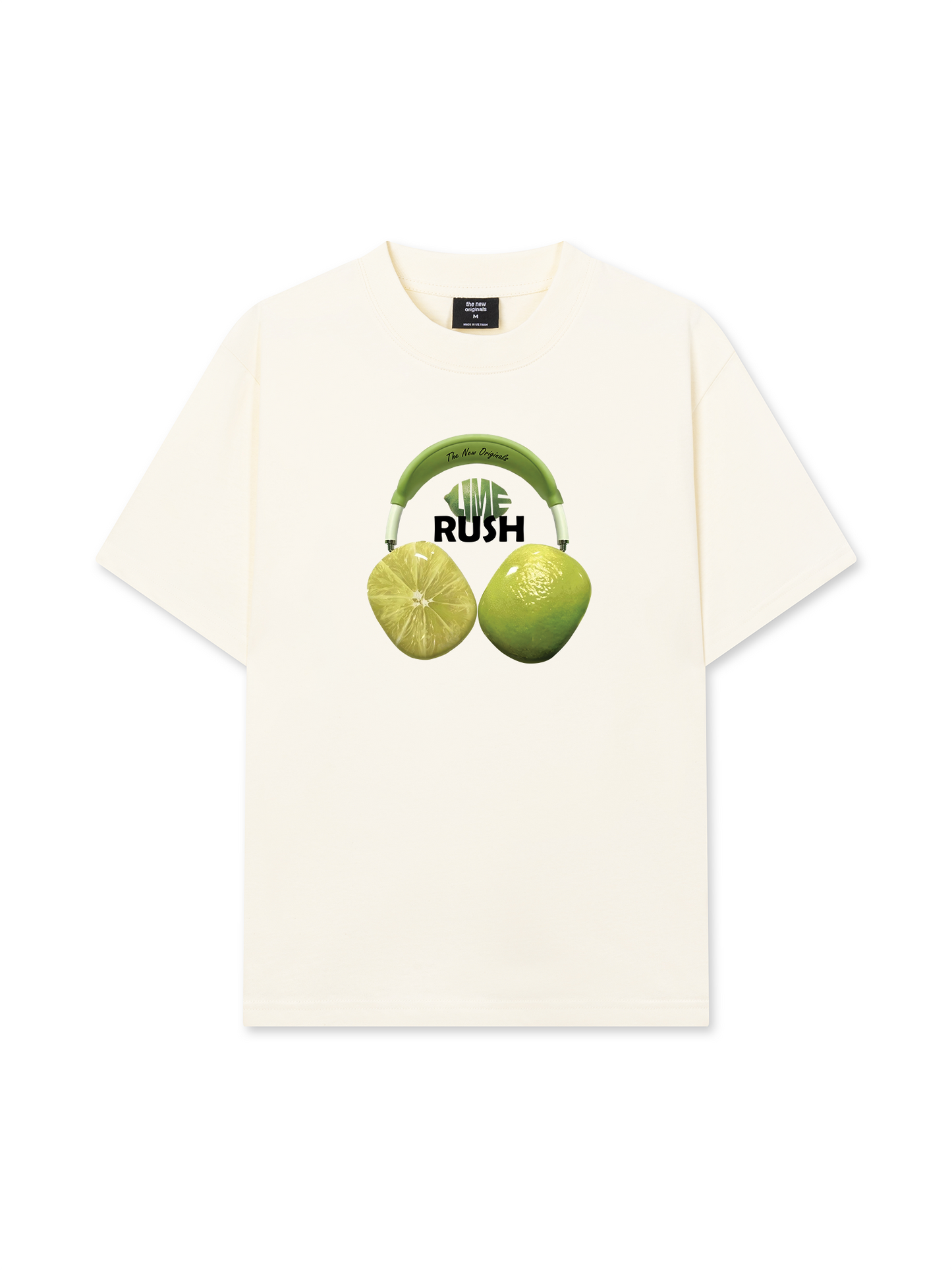 Áo Thun Relaxed Fit Summer Vibes Lime Rush