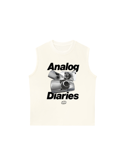 Áo Ba Lỗ Relaxed Fit Analof Diaries