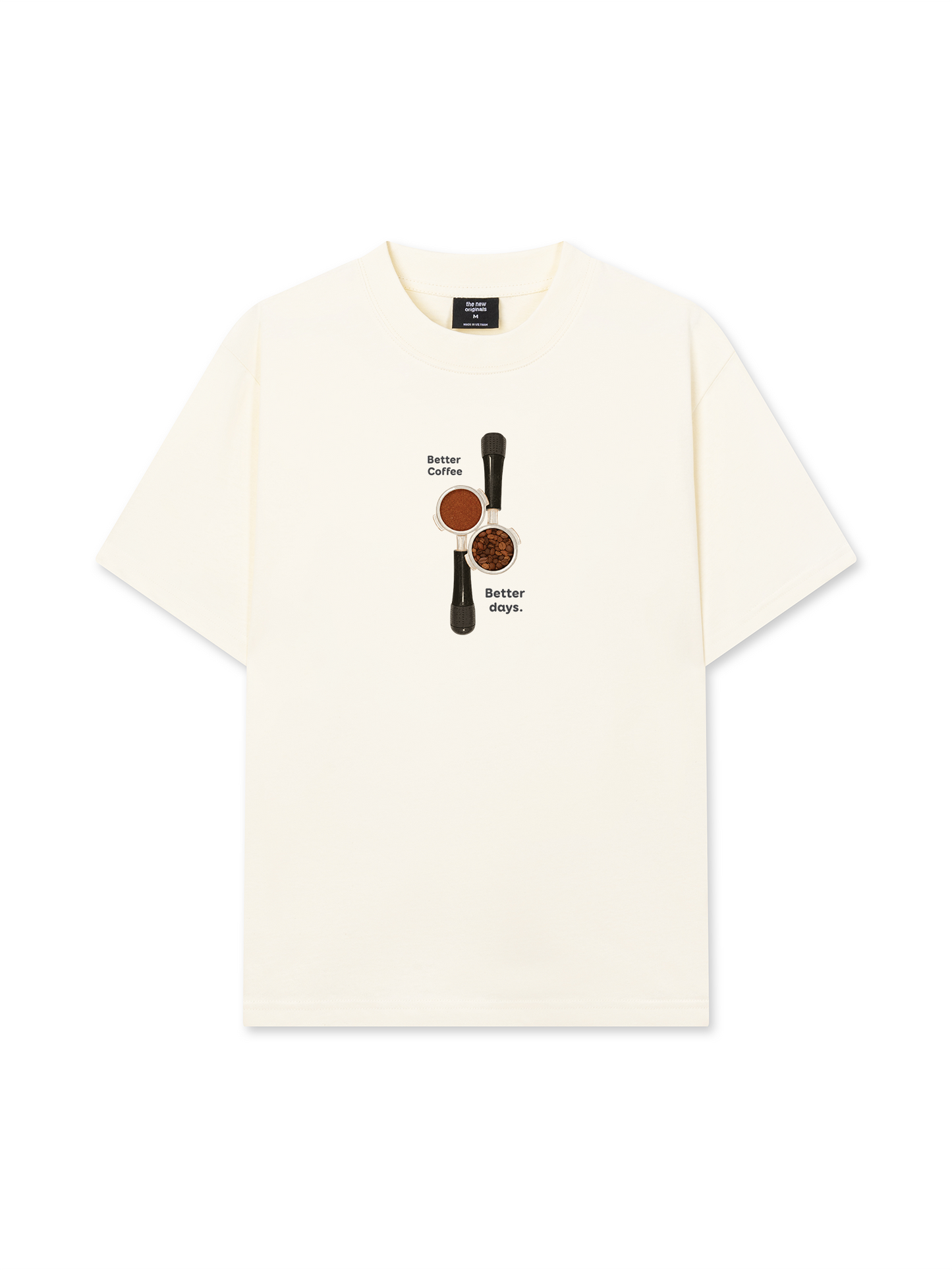 Áo Thun Relaxed Fit Better Coffeee Better Days