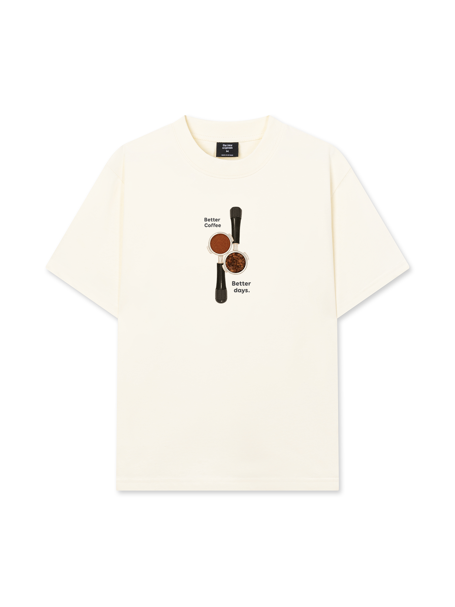 Áo Thun Relaxed Fit Better Coffeee Better Days