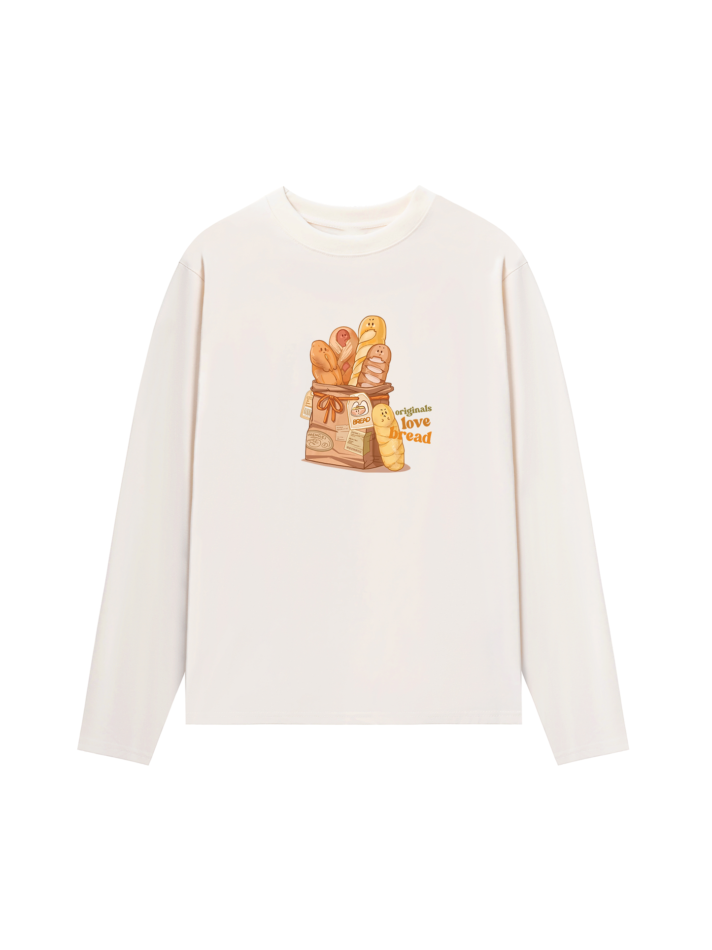 Áo Thun Dài Tay Love Bread