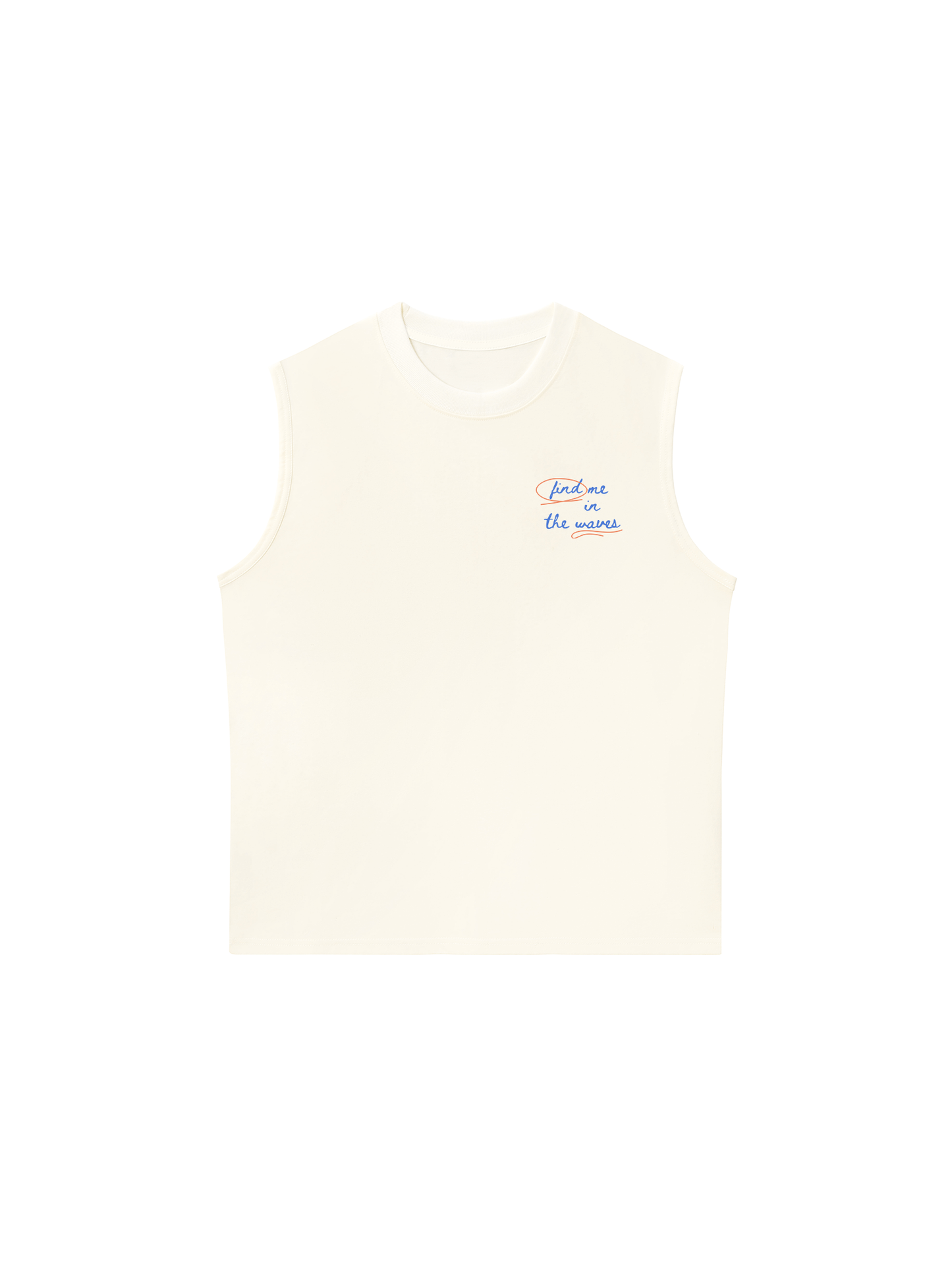 Áo Ba Lỗ Relaxed Fit Find Me In The Waves