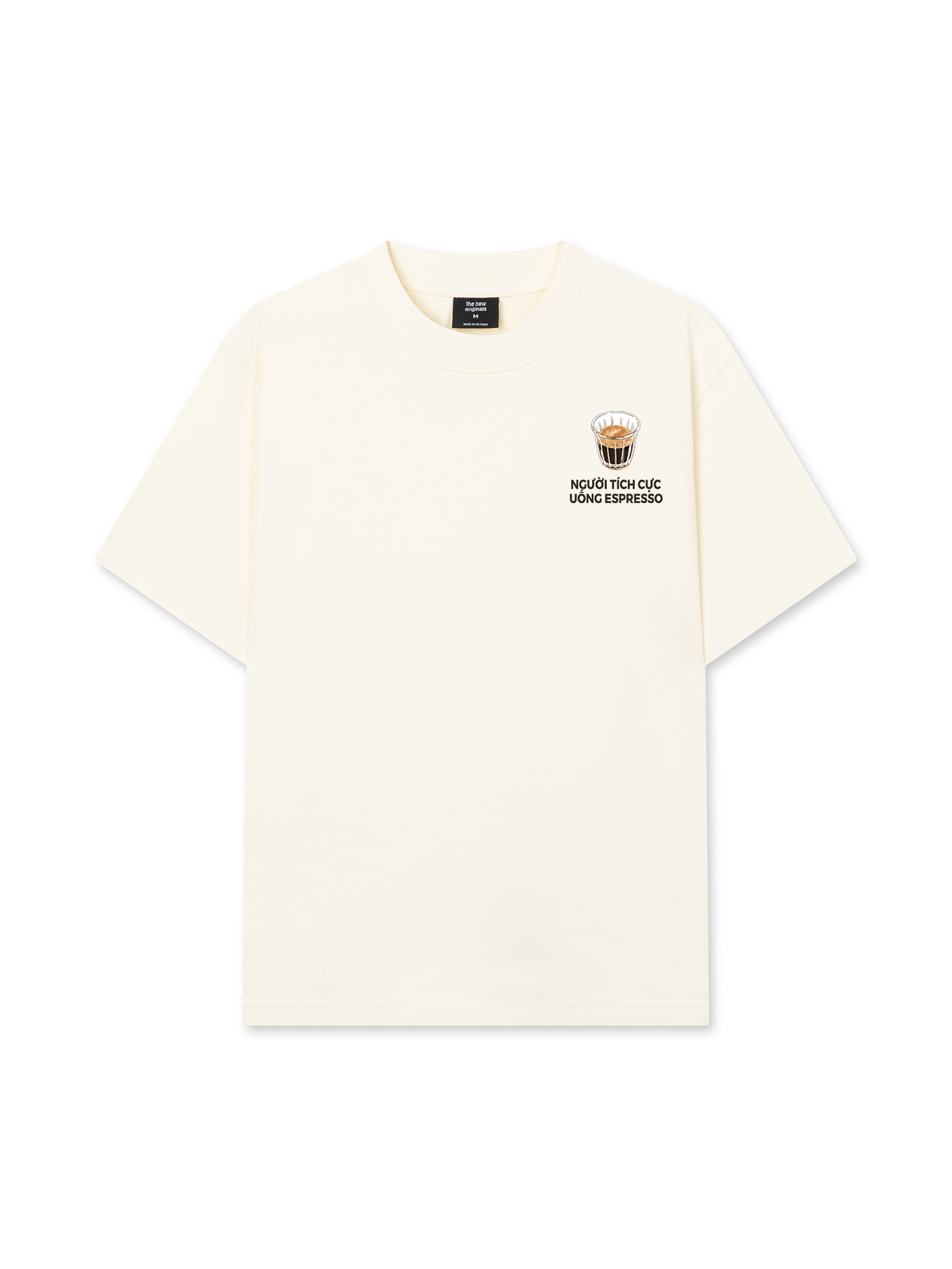 Áo Thun Relaxed Fit Người Tích Cực Uống Espresso 2